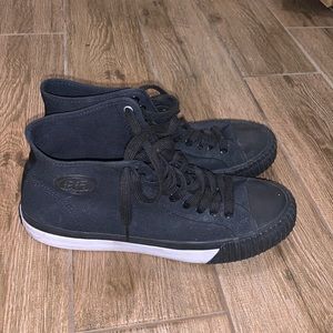 PF Flyers Men’s Black High Top Sneakers